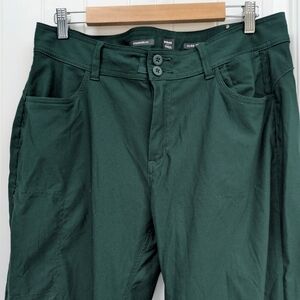 Prana Women's Stretch Zion Mid-Rise Forest Green Pant